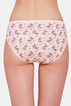 Rosaline Pure Cotton Full Coverage Slim Elastic Brief (Pack of 3)- Floral Trail Print — thumbnail 6
